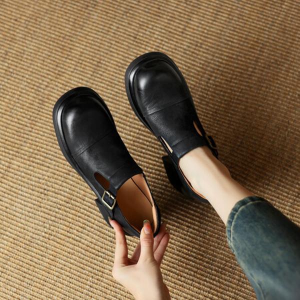 Luxury Genuine Leather Handmade Women's Shoes - Elegance Redefined(Edsl2956)