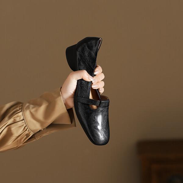 Elegantly Crafted Genuine Leather Handcrafted Women's Shoes(Edsl2991)