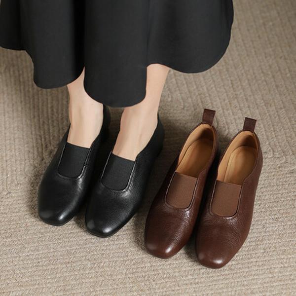 Handcrafted Luxury Leather Women’s Shoes: Elegance Redefined(Edsl2996)