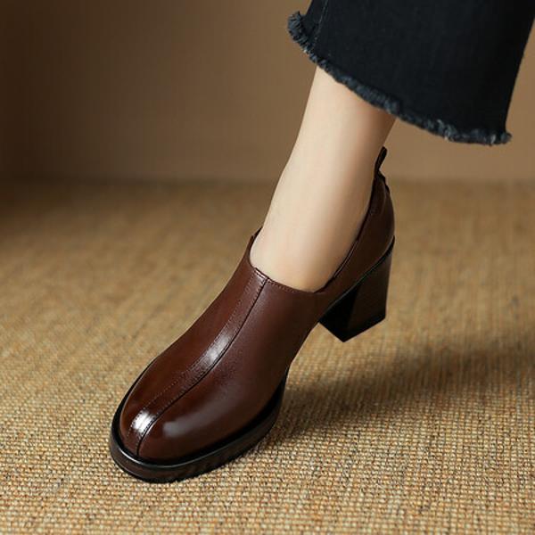 Exquisite Handcrafted Leather Women’s Shoes: Luxury and Elegance(Edsl2958)