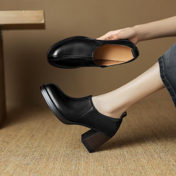 Exquisite Handcrafted Leather Women’s Shoes: Luxury and Elegance(Edsl2958)