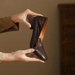 Handcrafted Luxury Leather Women's Shoes - Elegance Redefined(Edsl2990)