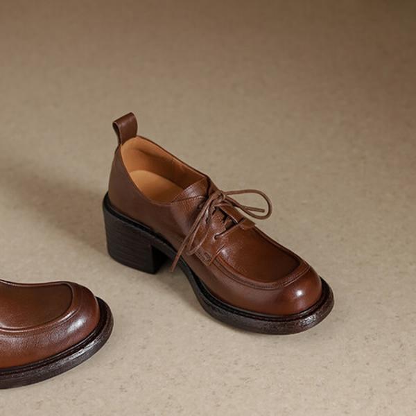 Handcrafted Luxurious Genuine Leather Women's Shoes for Elegance & Quality(Edsl2973)