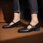 Handcrafted Genuine Leather Women’s Shoes: Luxurious Elegance(Edsl2982)
