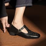 Handcrafted Genuine Leather Women’s Shoes: Luxurious Elegance(Edsl2982)