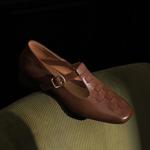 Handcrafted Genuine Leather Women’s Shoes: Luxurious Elegance(Edsl2982)