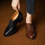 Handcrafted Luxury Leather Women's Shoes: Elegance in Every Detail(Edsl3005)