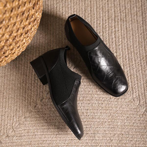 Handcrafted Genuine Leather Women's Shoes - Luxe Elegance and Quality(Edsl280-6)