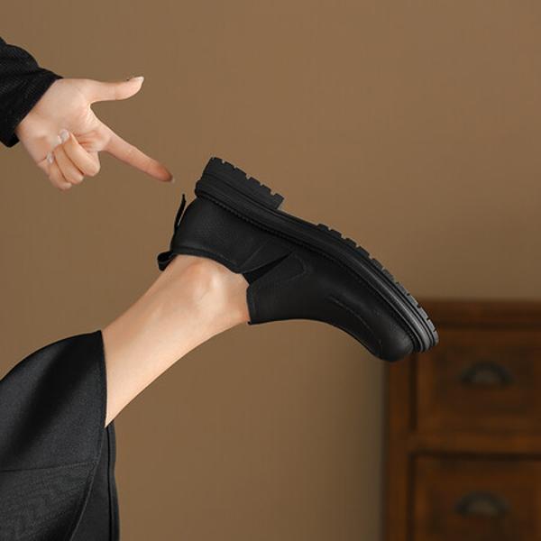 Handcrafted Luxury Leather Women's Shoes: Elegance in Every Stitch(Edsl3033)