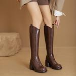 Handcrafted Luxury Leather Women's Shoes: Exquisite Quality and Elegance(Edsl3063)