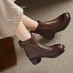 Exquisite Handmade Leather Women's Shoes: Crafted for Elegance and Luxury(Edsl3075)