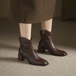 Elegant Handmade Leather Women's Shoes: Luxury Craftsmanship & Quality(Edsl3079)