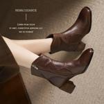Elegant Handmade Leather Women's Shoes: Luxury Craftsmanship & Quality(Edsl3079)