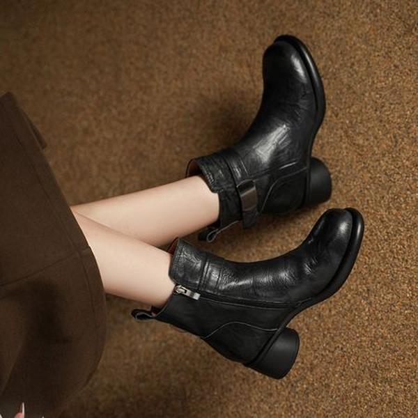 Luxury Handmade Leather Women's Shoes: Exquisite Craftsmanship & Elegance(Edsl3072)