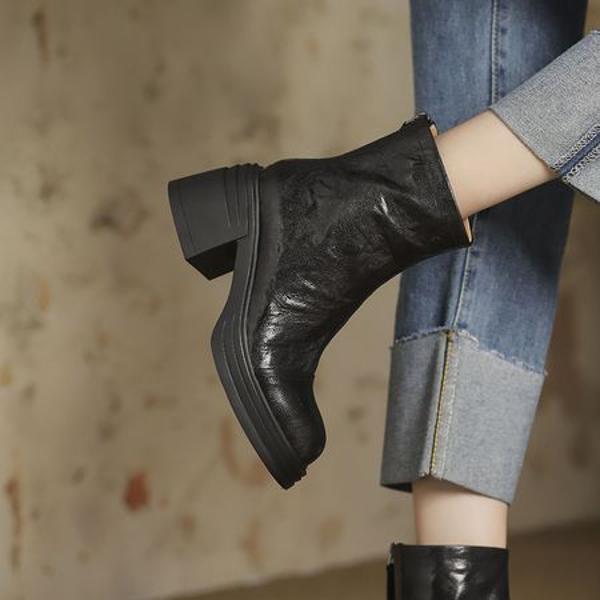 Handcrafted Leather Women's Shoes: Luxury and Elegance Redefined(Edsl3089)