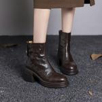 Handcrafted Leather Women's Shoes: Luxury and Elegance Redefined(Edsl3089)