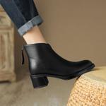 Handcrafted Luxury Leather Women's Shoes with Exquisite Craftsmanship(Edsl1月-21)