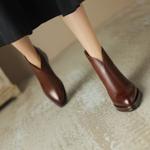 Handcrafted Luxury Leather Women's Shoes with Exquisite Craftsmanship(Edsl1月-21)