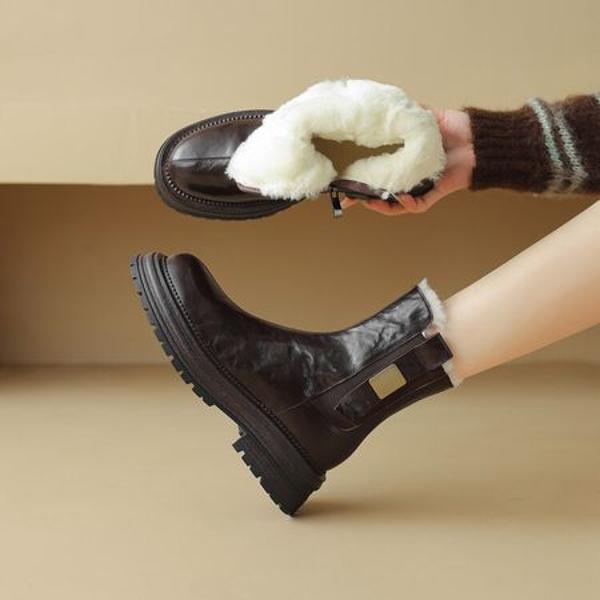 Handcrafted Luxury Leather Shoes for Elegant Women(Edsl1月-03)