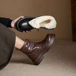 Luxury Handcrafted Leather Women’s Shoes: Exquisite Quality & Elegance(Edsl3096)