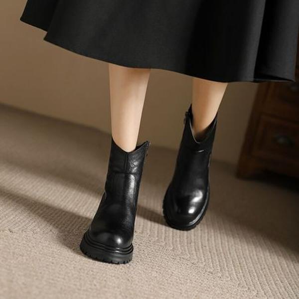 Exquisite Handcrafted Leather Women's Shoes for Elegance(Edsl1月-82)