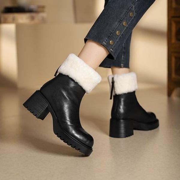 Handcrafted Luxury Leather Women's Shoes - Timeless Elegance(Edsl1月-87)