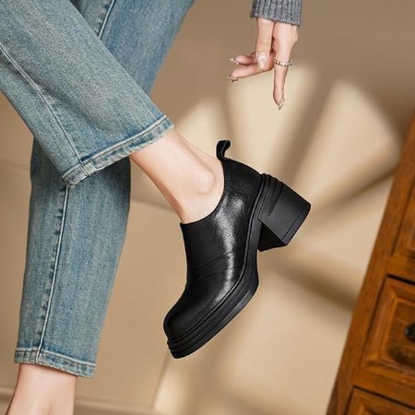 Handcrafted Genuine Leather Women's Shoes: Luxurious Elegance & Quality(Edsl3101)