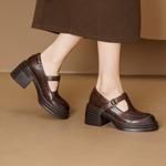 Handcrafted Luxury Genuine Leather Women's Shoes Elegance(Edsl3106)