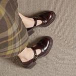 Elegant Handmade Leather Women’s Shoes of Superior Craftsmanship(Edsl3112)