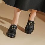 Elegant Handcrafted Leather Women's Shoes: Luxury Craftsmanship & Quality Design(Edsl3102)