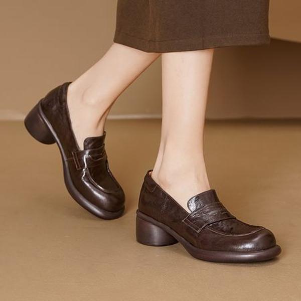 Exquisite Handmade Leather Women's Shoes: Luxury Craftsmanship & Timeless Elegance(Edsl3100)