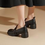 Exquisite Handmade Leather Women's Shoes: A Luxurious Blend of Craftsmanship and Elegance(Edsl3098)