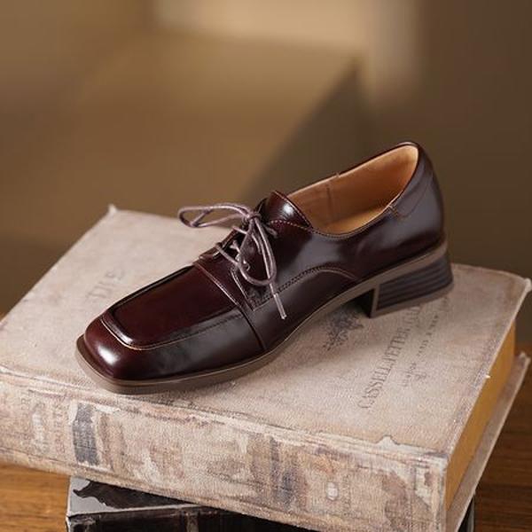 Exquisite Handcrafted Leather Women’s Shoes - Luxurious Elegance and Quality(Edsl3111)