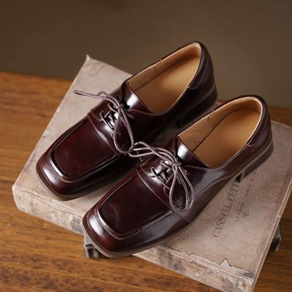 Exquisite Handcrafted Leather Women’s Shoes - Luxurious Elegance and Quality(Edsl3111)