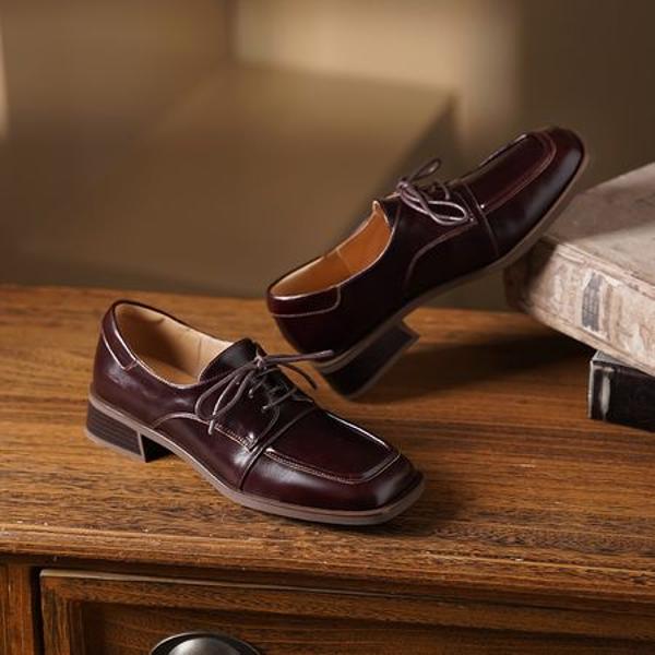 Exquisite Handcrafted Leather Women’s Shoes - Luxurious Elegance and Quality(Edsl3111)