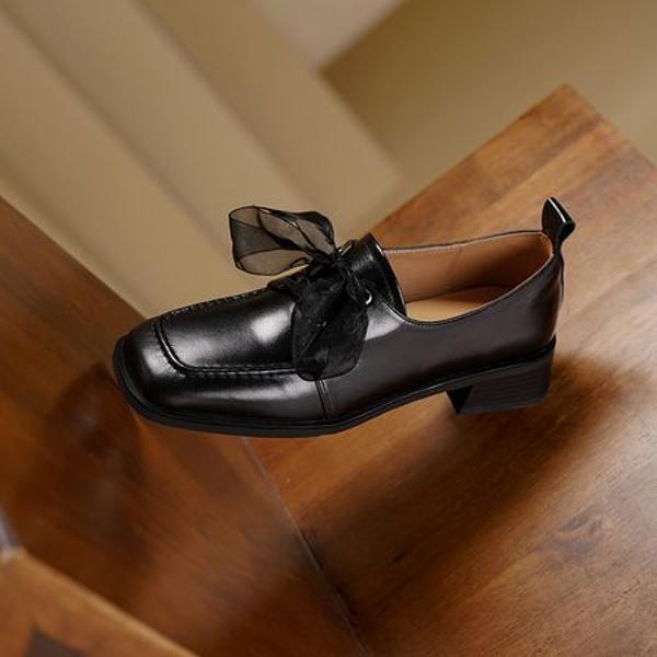 Exquisite Handmade Leather Women's Shoes: Elegant Luxury(Edsl3110)