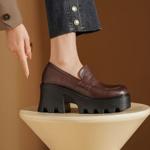 Luxury Handmade Leather Women's Shoes: Exquisite Craftsmanship & Elegance(Edsl3121)