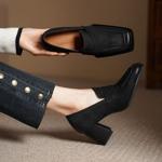 Handcrafted Luxury Leather Women’s Shoes: Elegant Artistry(Edsl3141)