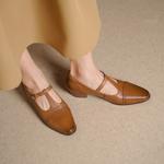 Handcrafted Luxury Leather Women's Shoes, Exquisite Elegance(Edsl3133)
