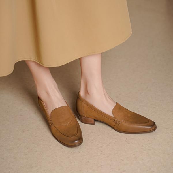 Exquisite Handmade Leather Women's Shoes: Elegance Meets Luxury Craftsmanship(Edsl3130)