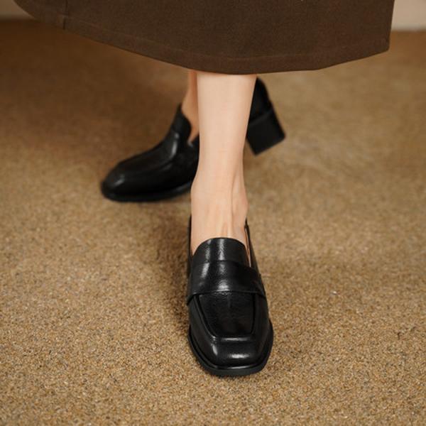 Exquisite Handmade Leather Women's Shoes: Luxury and Elegance(Edsl3152)