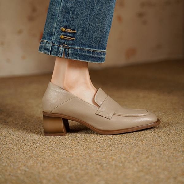 Exquisite Handmade Leather Women's Shoes: Luxury and Elegance(Edsl3152)