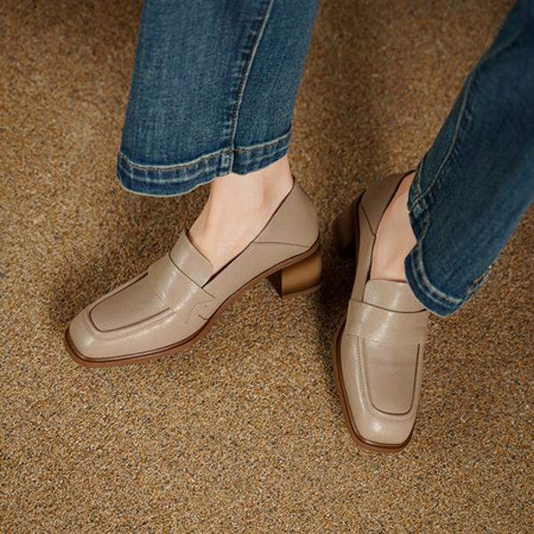 Exquisite Handmade Leather Women's Shoes: Luxury and Elegance(Edsl3152)