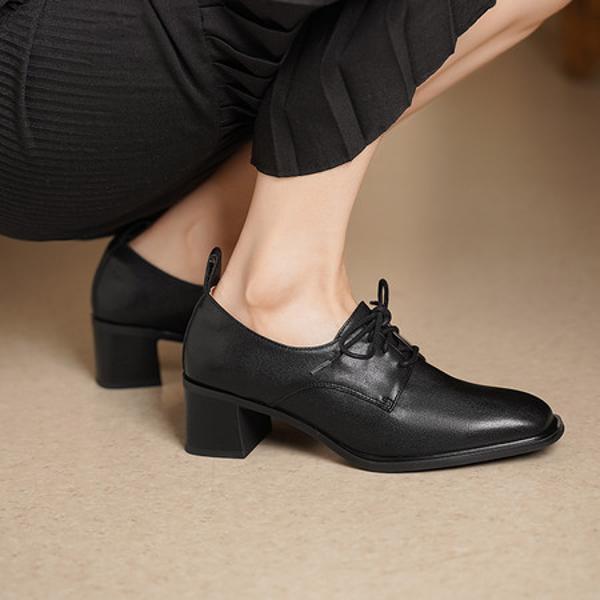 Handcrafted Leather Women's Shoes: Luxurious Elegance & Superior Craftsmanship(Edsl3153)