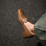 Luxury Handcrafted Genuine Leather Women's Shoes for Elegant Style(Edsl3149)