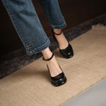 Handcrafted Luxury Leather Women’s Shoes - Elegantly Refined(Edsl3169)