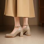 Handcrafted Luxury Leather Women’s Shoes - Elegantly Refined(Edsl3169)