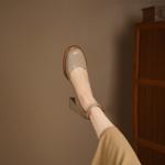 Handcrafted Luxury Leather Women’s Shoes - Elegantly Refined(Edsl3169)