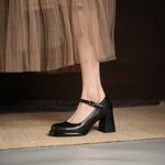 Exquisite Handcrafted Genuine Leather Women's Shoes: Elegance in Every Stitch(Edsl3170)