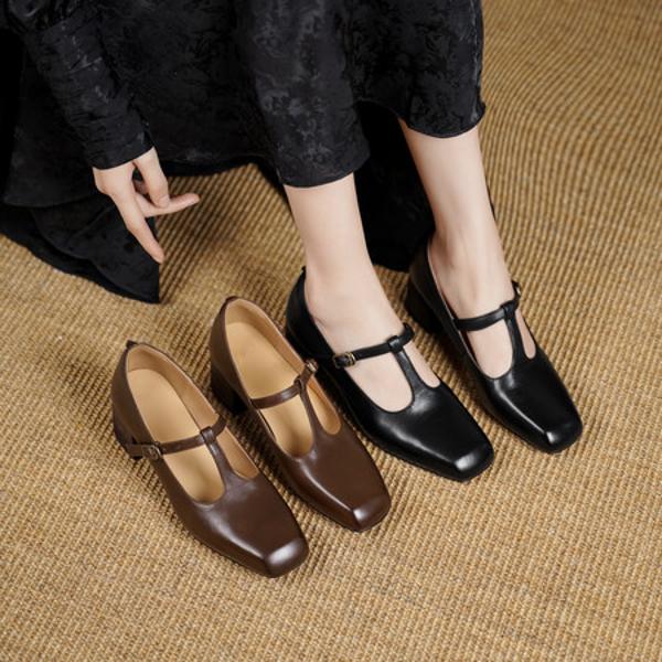 Exquisite Handcrafted Leather Women's Shoes: Luxury & Elegance Redefined(Edsl8月-63)